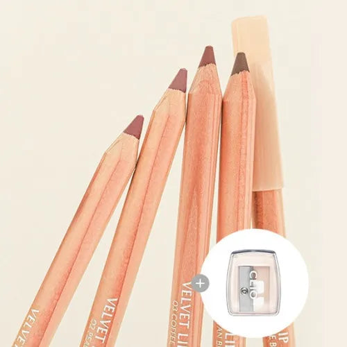 Clio Velvet Lip Pencil + Sharpner