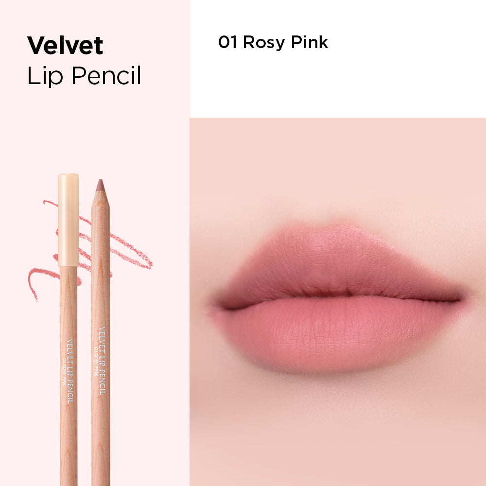 Clio Velvet Lip Pencil + Sharpner