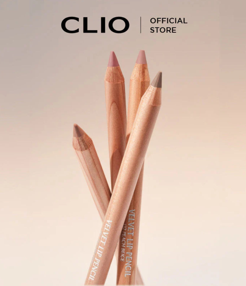 Clio Velvet Lip Pencil + Sharpner