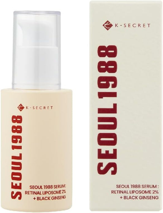 KSECRET - SEOUL 1988 Serum : Retinal Liposome 2% + Black Ginseng [30ml]