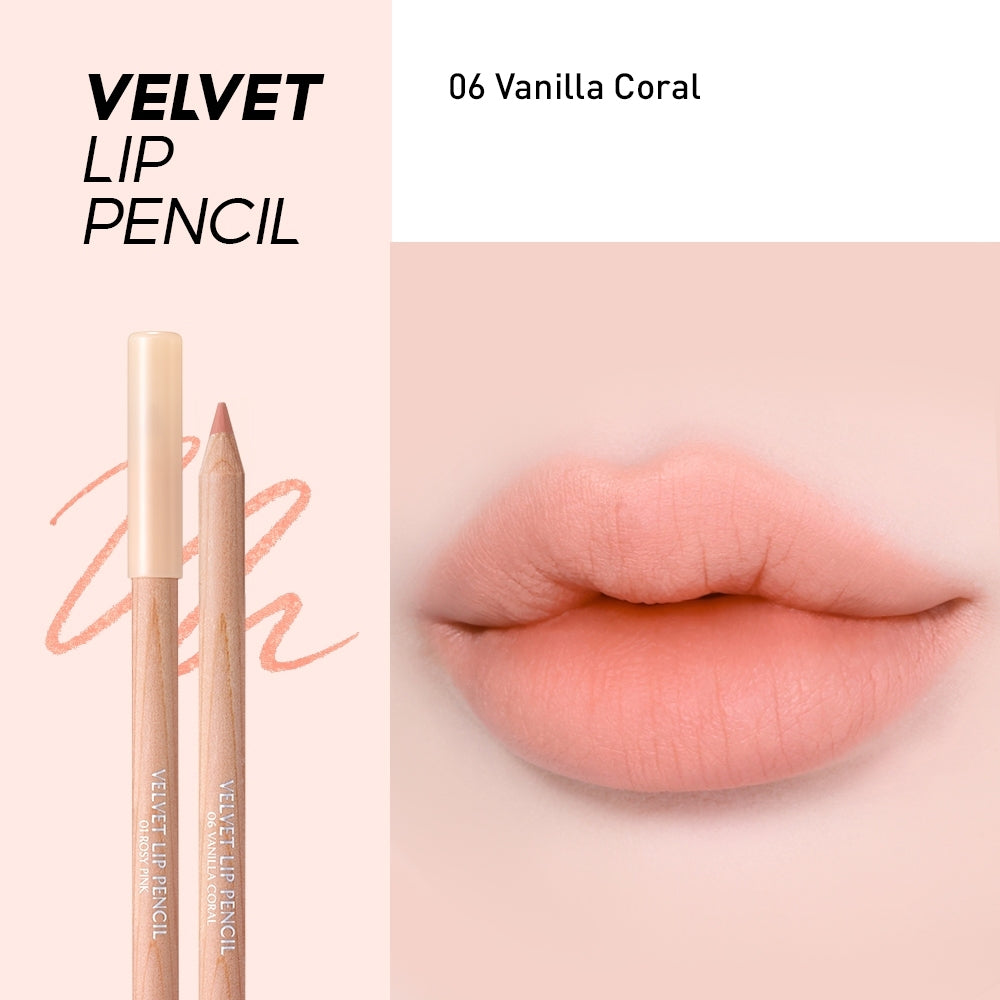 Clio Velvet Lip Pencil + Sharpner