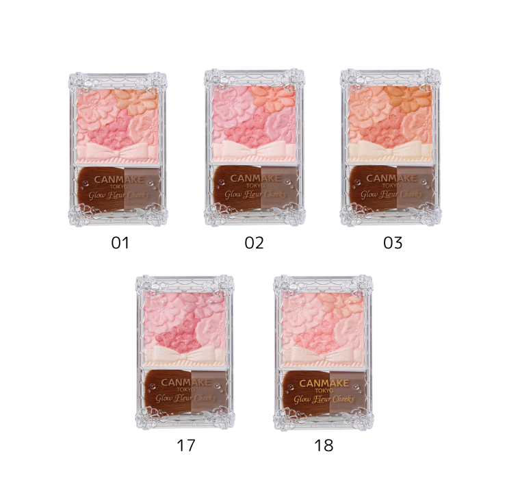 Canmake Tokyo Glow Fleur Cheeks [2 shades]