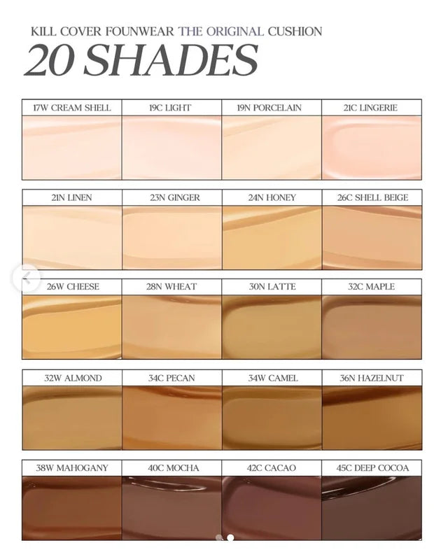 CLIO - Kill Cover Founwear Cushion The Original [3 Shades]